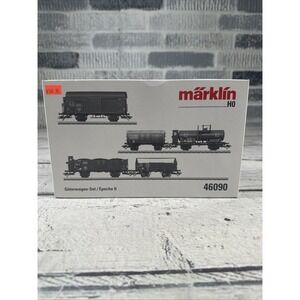 Märklin 46090 HO DRG FREIGHT CAR SET 5 PIECE ERA II NEW IN BOX
